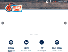 Tablet Screenshot of lobstershack.com.au
